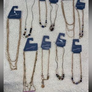 New 10 universal thread necklaces